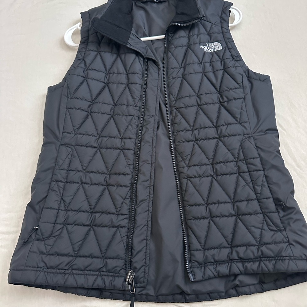 The North Face Charcoal Quilted Vest